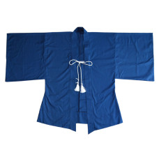 Samurai Haori Kimono Jacket Blue